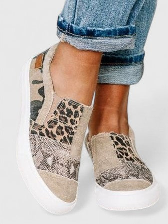 Women's Comfort Loafers in Khaki, Black and Gray