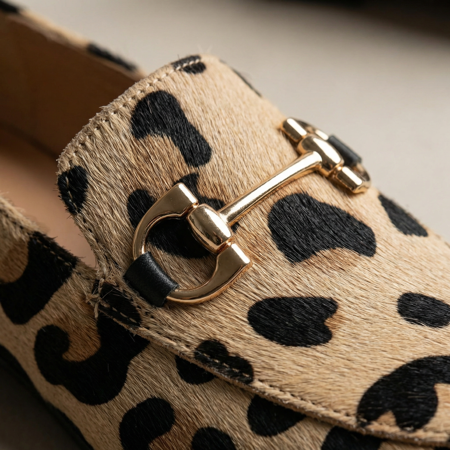 Women's Leopard Print Comfort Loafers