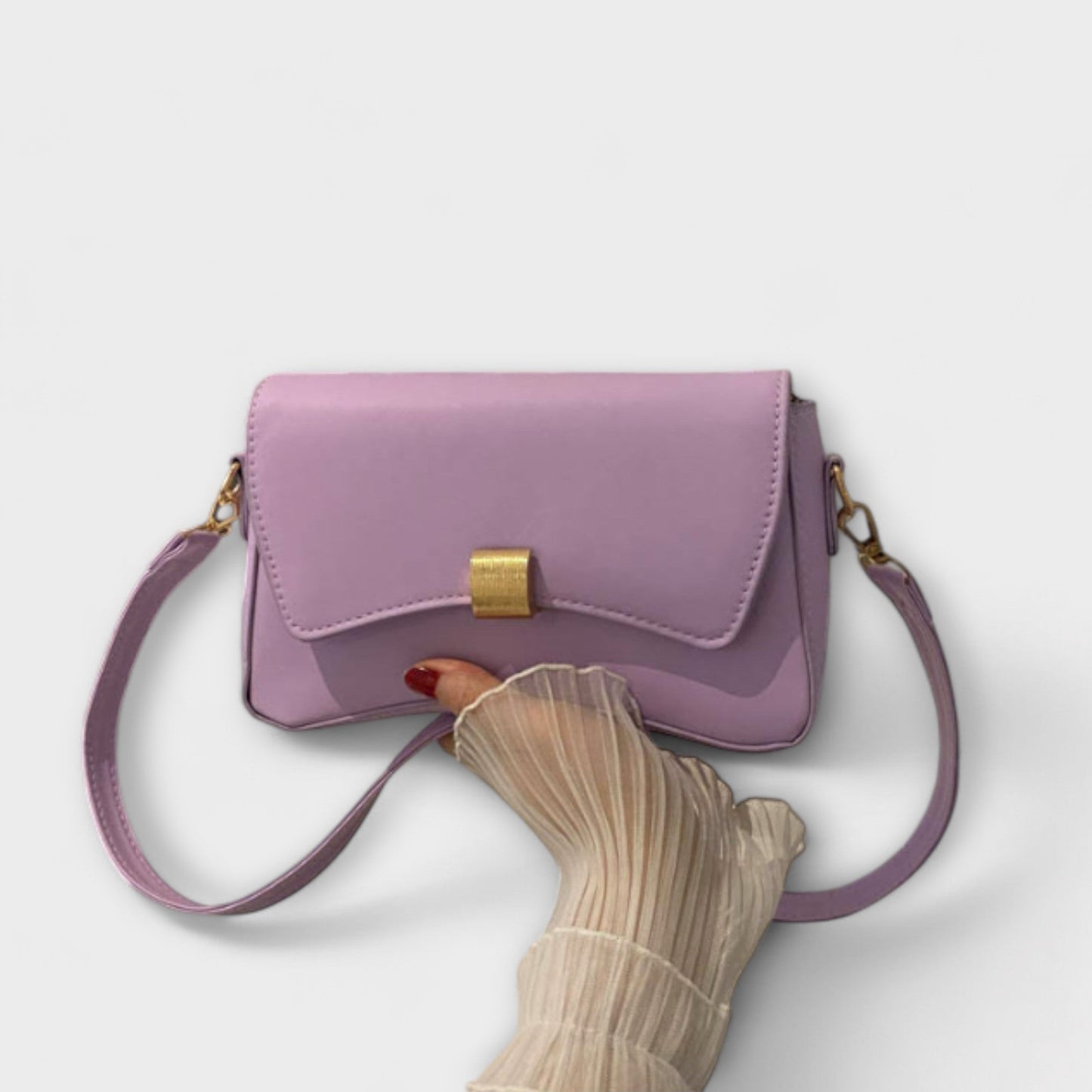 Women's Vintage Folding Shoulder Bag