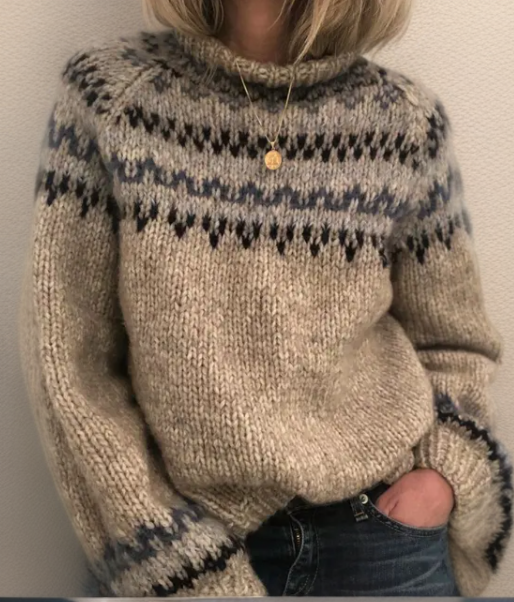 Ashley™ | Timeless Icelandic Sweater