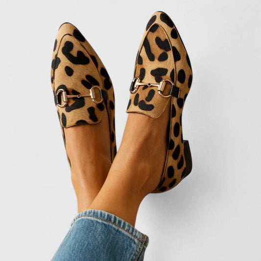 Women's Everyday Leopard Loafers, US 5-10