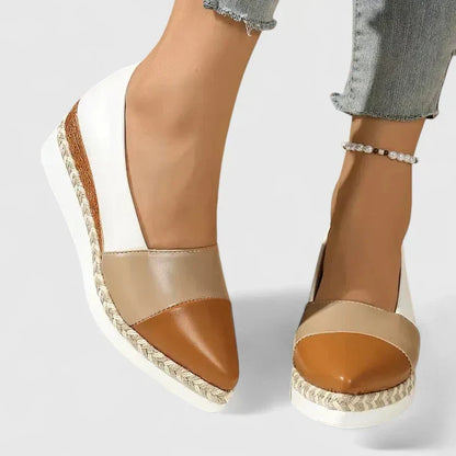 Women's Comfort Loafers in Dark Gold or Cream