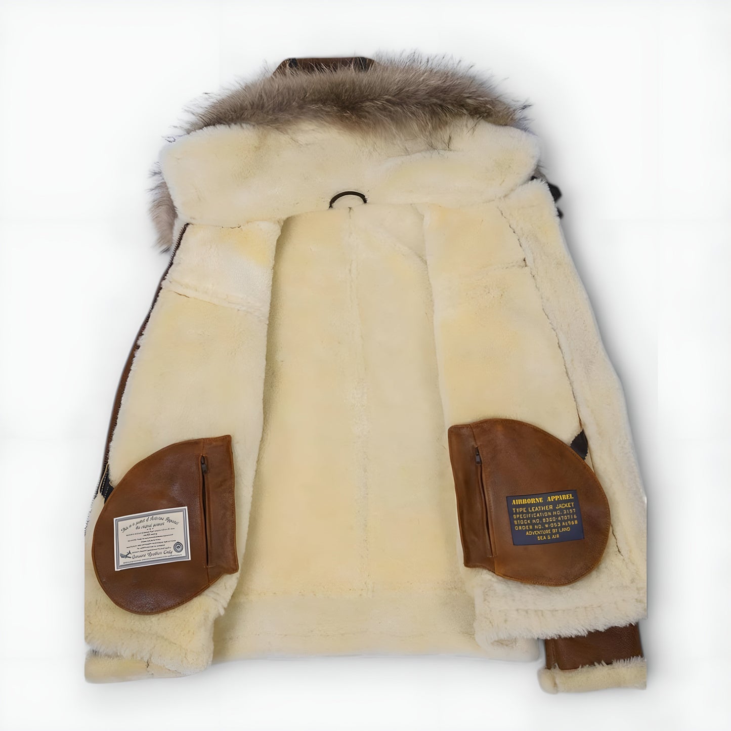 Aron™ | Bomber with Fur Hood