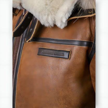 Aron™ | Bomber with Fur Hood