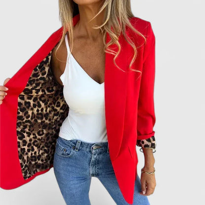 Women's Sophisticated Blazer in Black or Red