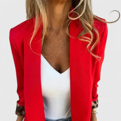 Women's Sophisticated Blazer in Black or Red