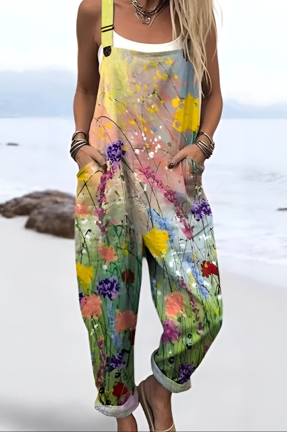 Freja | Wildflower Print Jumpsuit