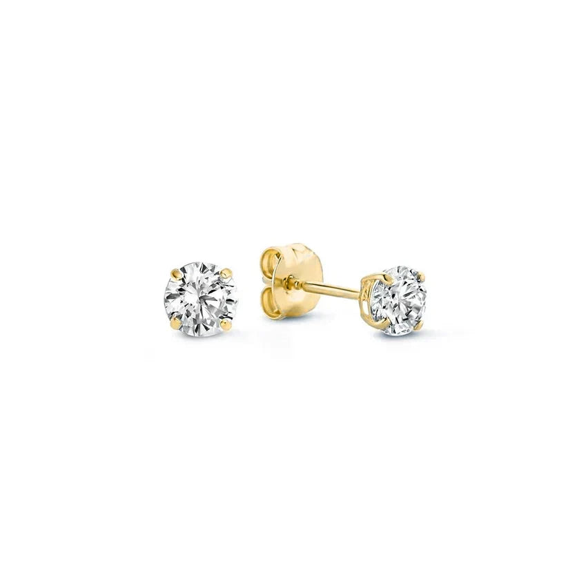 Earrings with Larmes de Lune stones | Gold