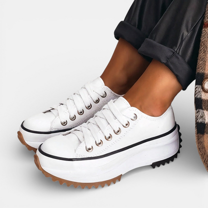 Women's Comfortable Sneakers in Four Neutrals