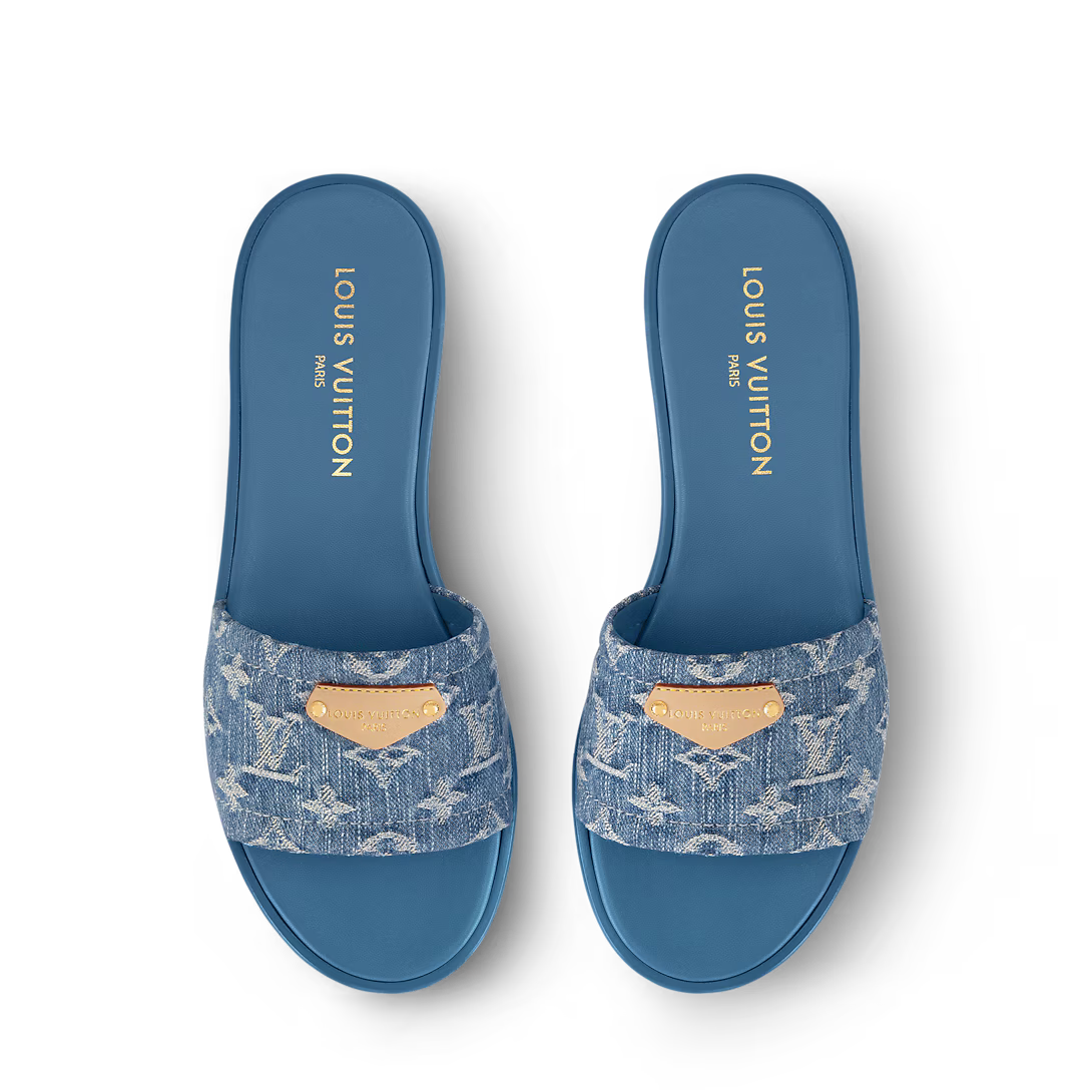 LV Lily Flat Mules