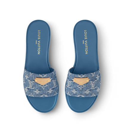LV Lily Flat Mules