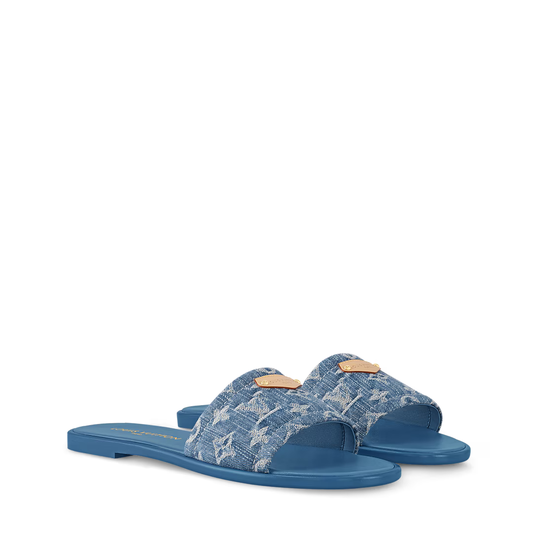 LV Lily Flat Mules