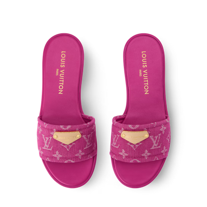 LV Lily Flat Mules