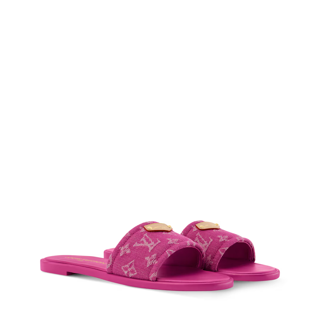 LV Lily Flat Mules
