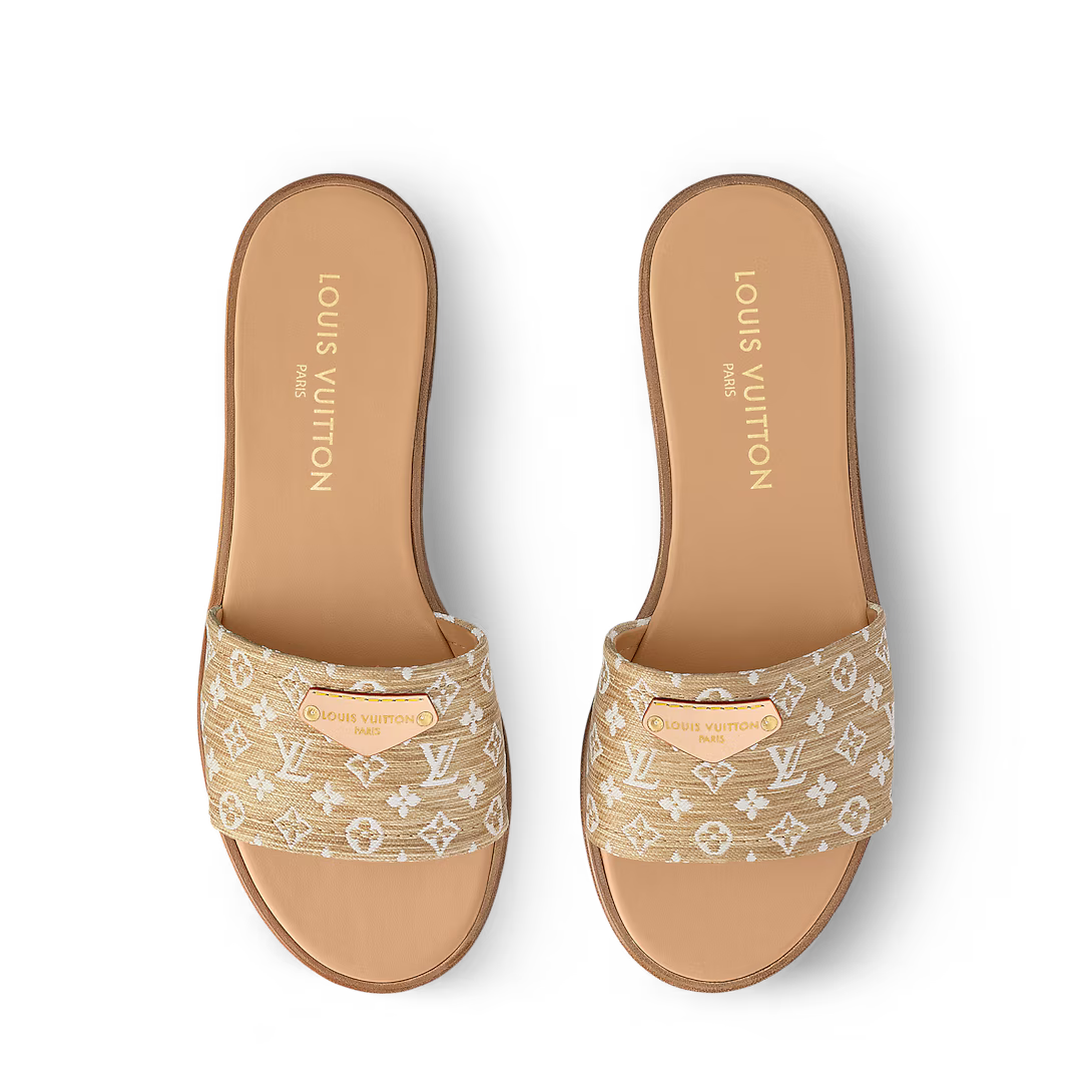 LV Lily Flat Mules