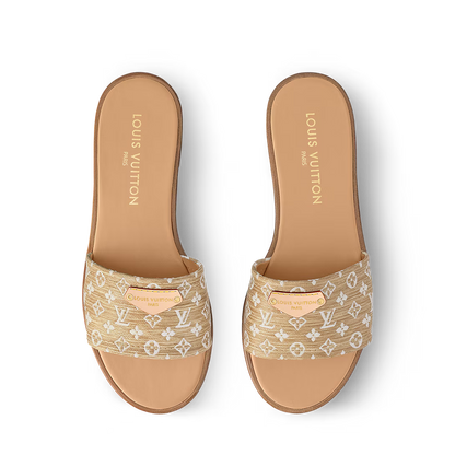 LV Lily Flat Mules