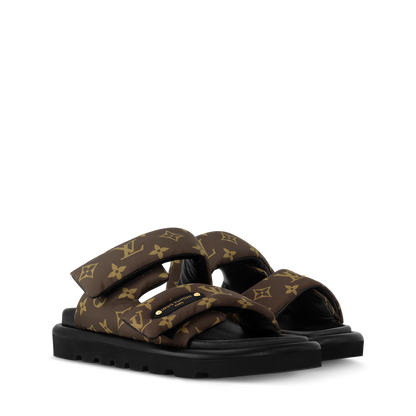 LV Pool Pillow Flat Comfort Mules