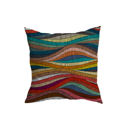 Lively Multicolored Cushion Covers