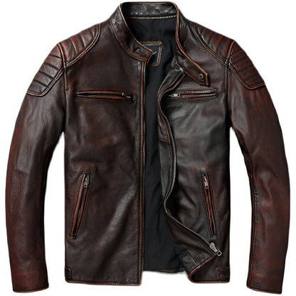 Antoine™ | Vintage Leather Jacket