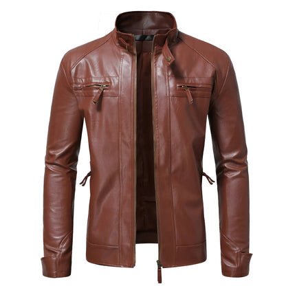 Louis™ | Elegant men's leather jacket