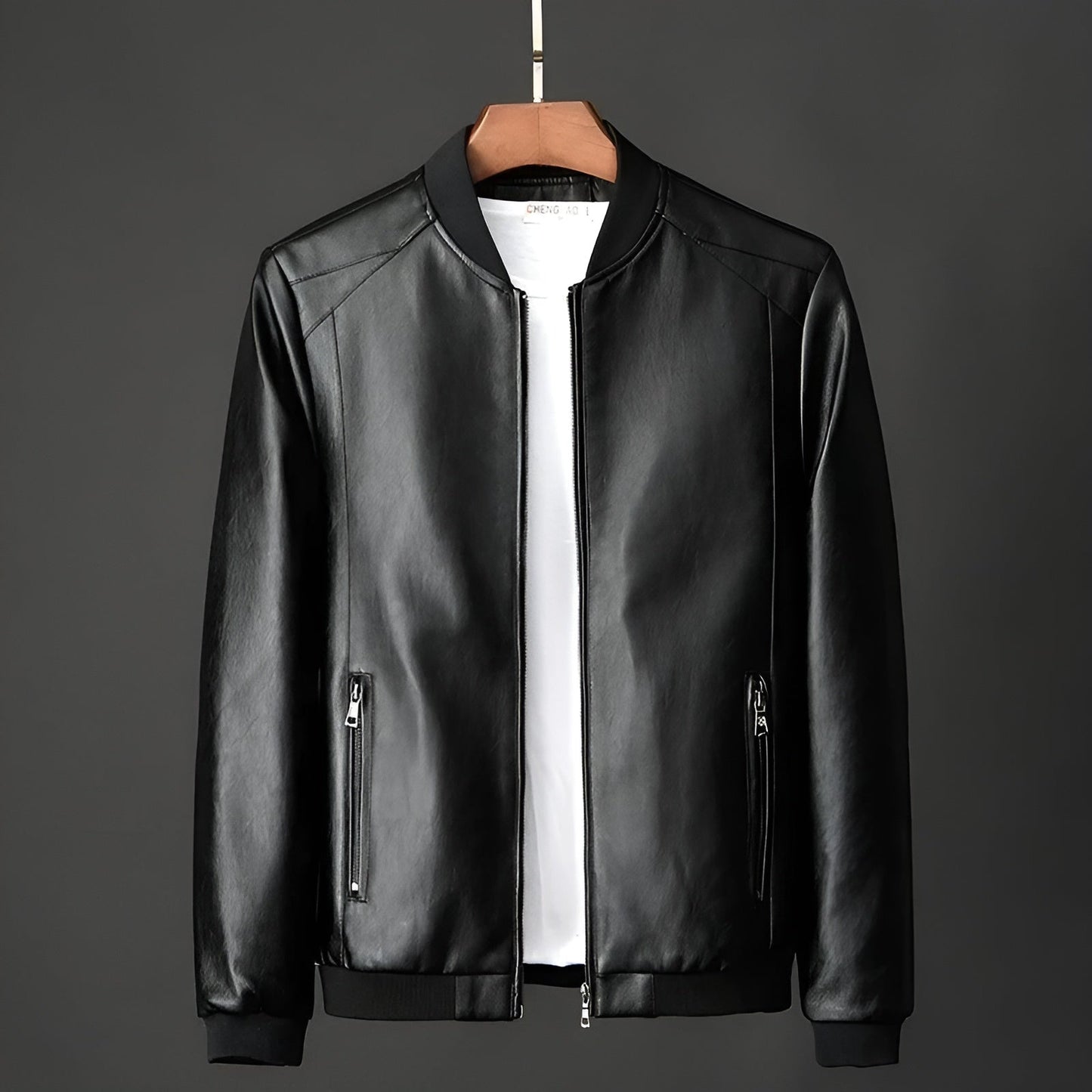 Maxime™ | Leather Motorcycle Jacket