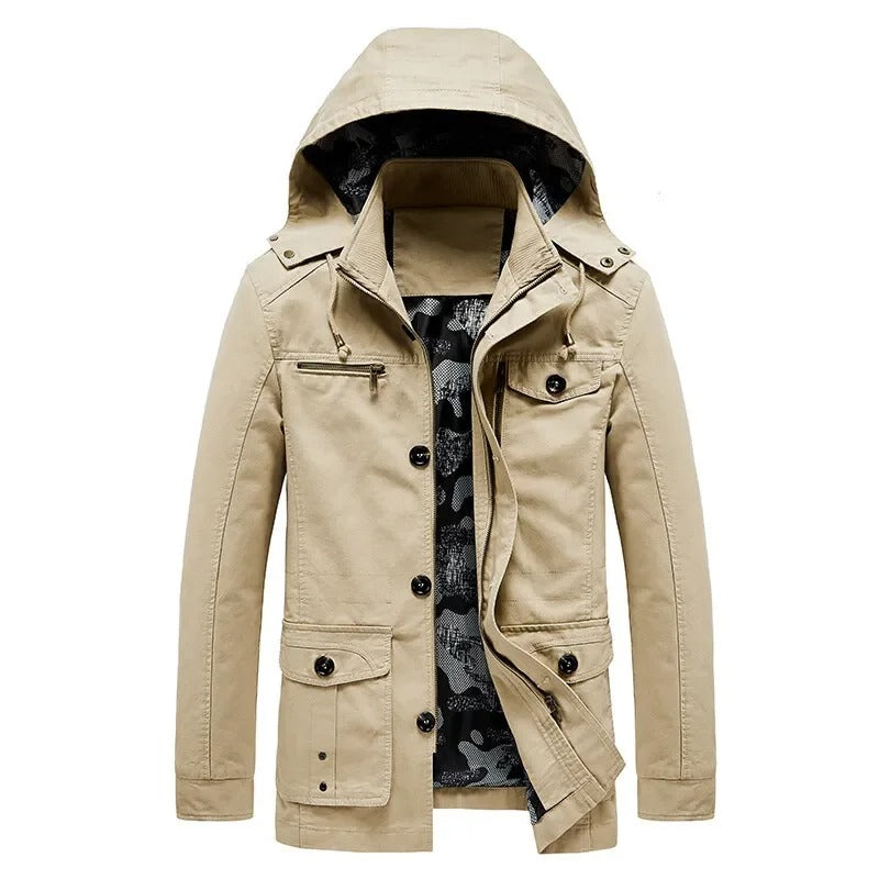 Théo™ | Elegant coat with multiple pockets