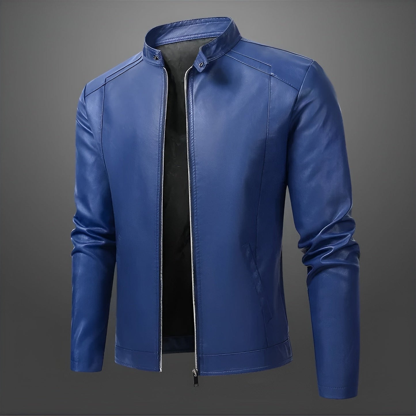 Alexandre™ | Elegant Men's Leather Jacket