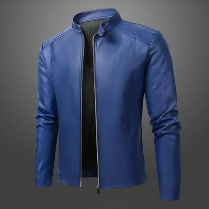 Alexandre™ | Elegant Men's Leather Jacket