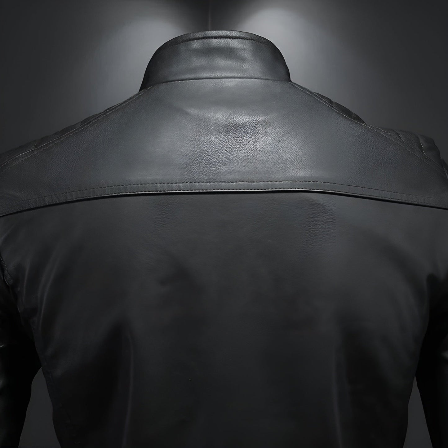 Bastien™ | Leather Jacket with Collar