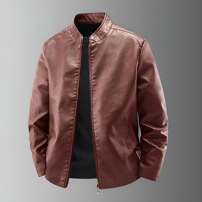 Maxime™ | Leather Motorcycle Jacket