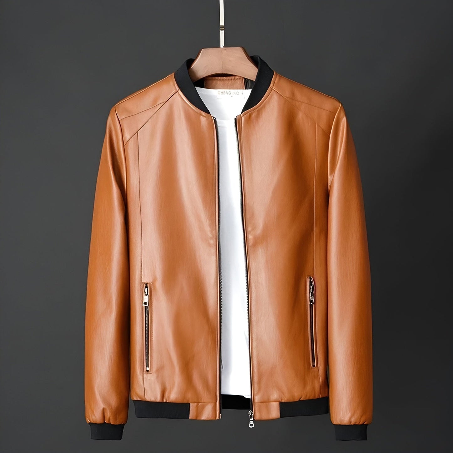 Maxime™ | Leather Motorcycle Jacket