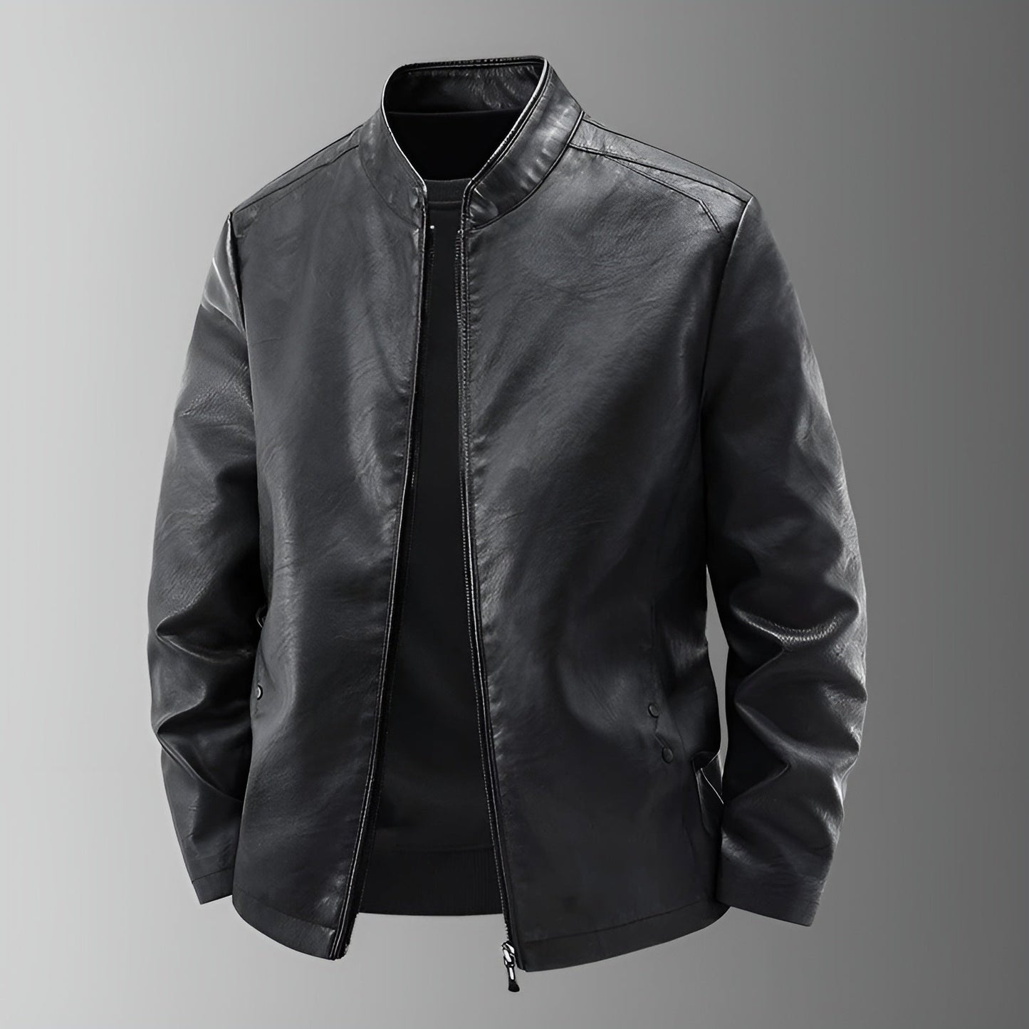 Maxime™ | Leather Motorcycle Jacket