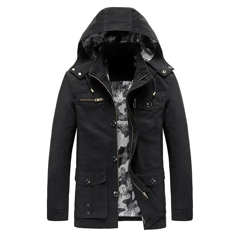 Théo™ | Elegant coat with multiple pockets
