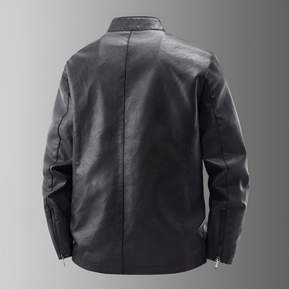 Maxime™ | Leather Motorcycle Jacket