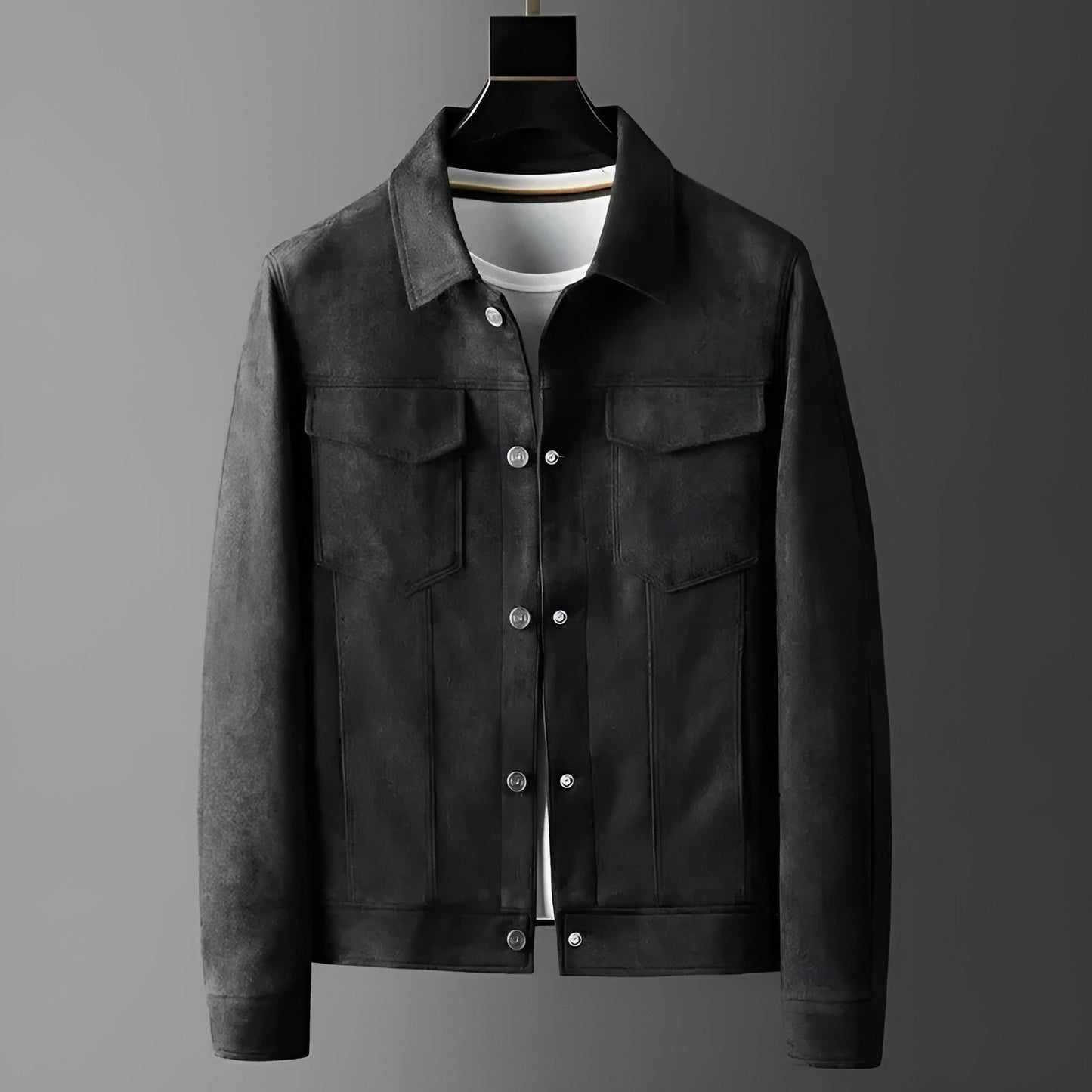 Henri™ | Elegant Men's Leather Jacket