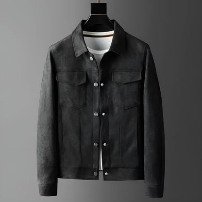 Henri™ | Elegant Men's Leather Jacket