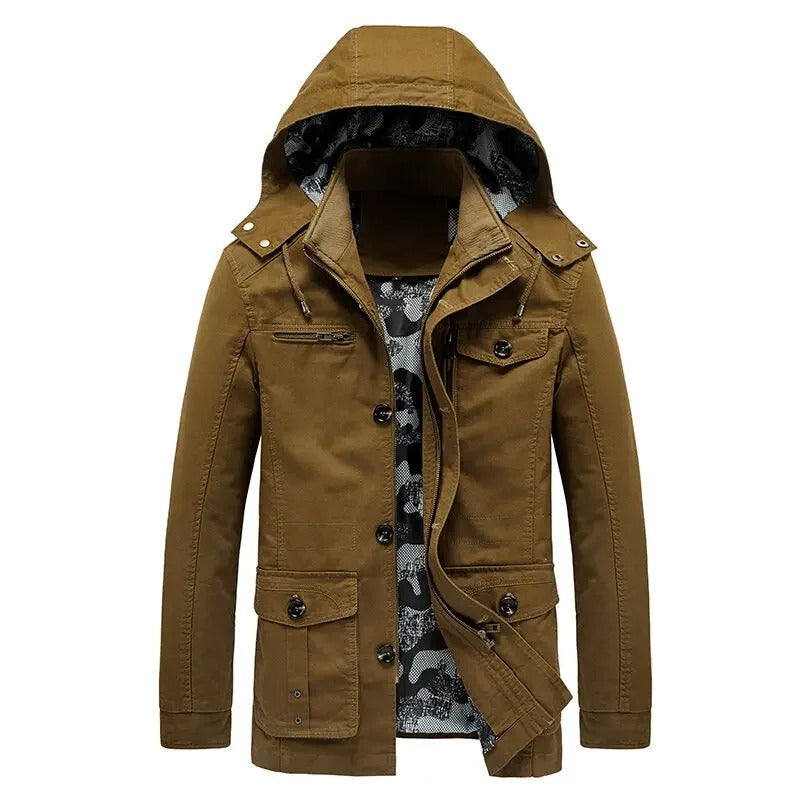 Théo™ | Elegant coat with multiple pockets