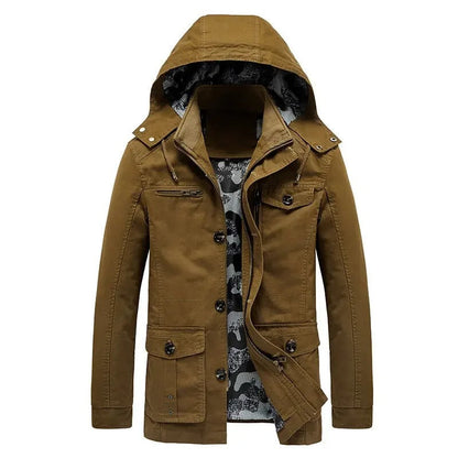 Théo™ | Elegant coat with multiple pockets