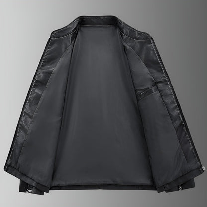 Maxime™ | Leather Motorcycle Jacket