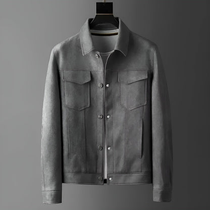 Henri™ | Elegant Men's Leather Jacket