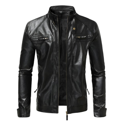 Louis™ | Elegant men's leather jacket