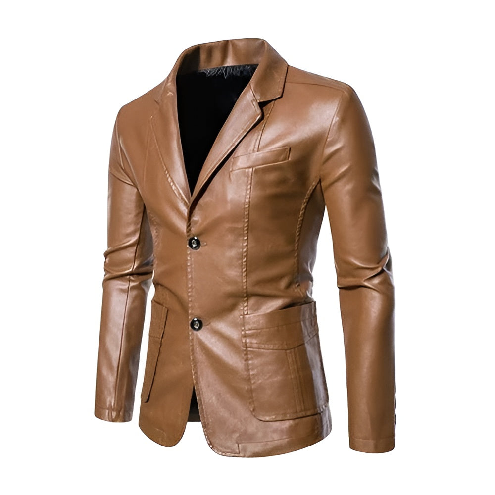 Thierry™ | Casual Leather Work Jacket