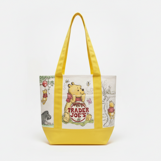 Trader Joe x Winnie the Pooh Tote Bags