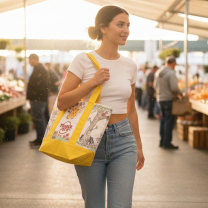 Trader Joe x Winnie the Pooh Tote Bags