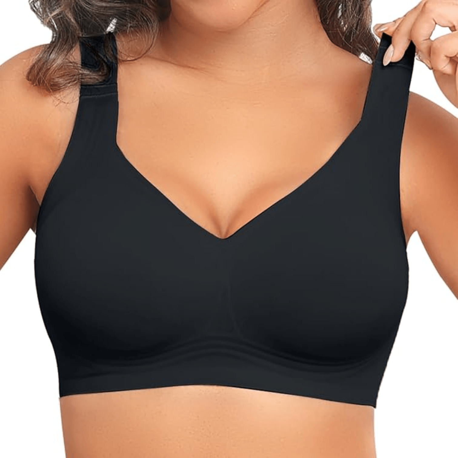 PoseFree Women’s Seamless Wireless Bra – Ultra - Soft Comfort and Support - Branwell & Co