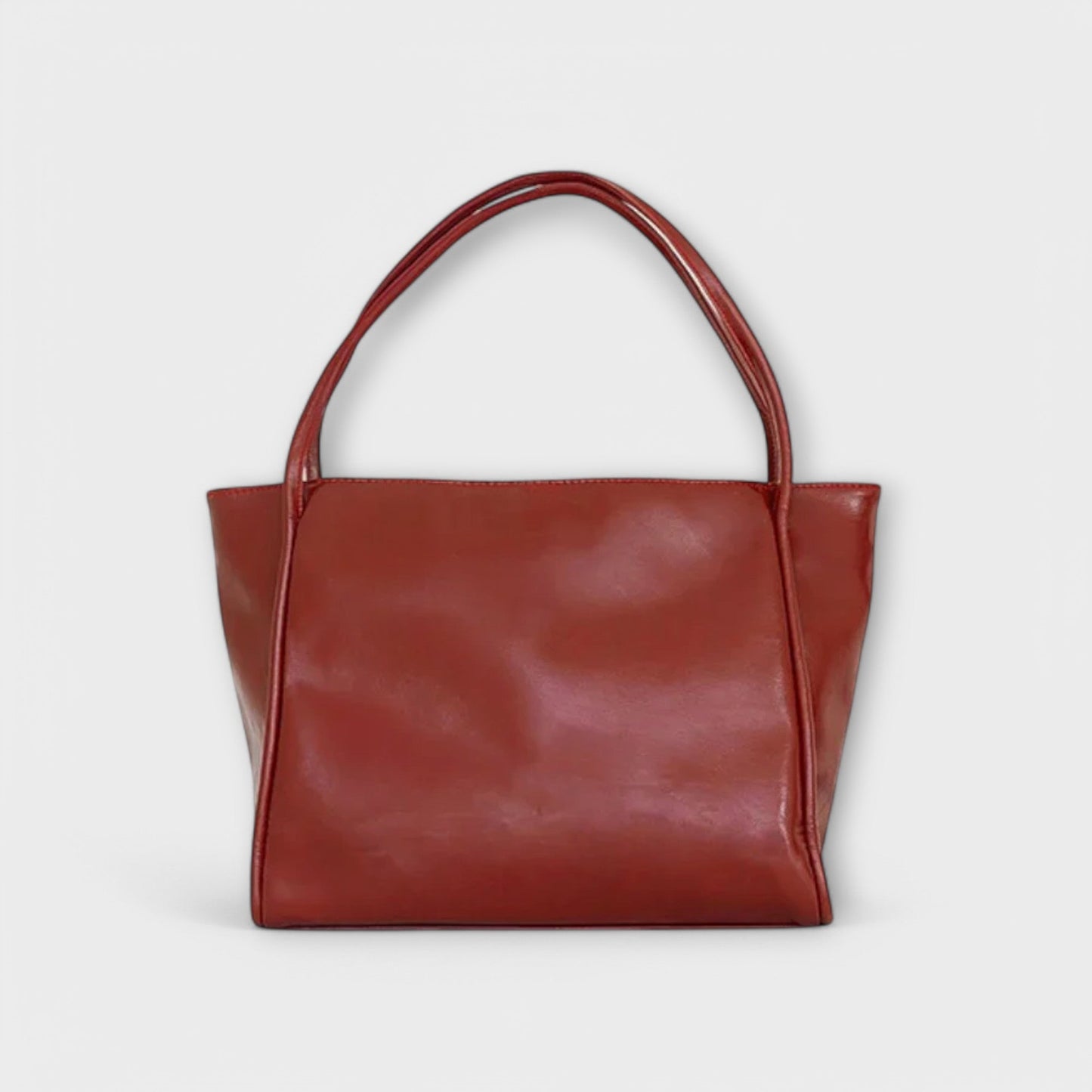 Women's Structured Handbag in Black, Brown or Red
