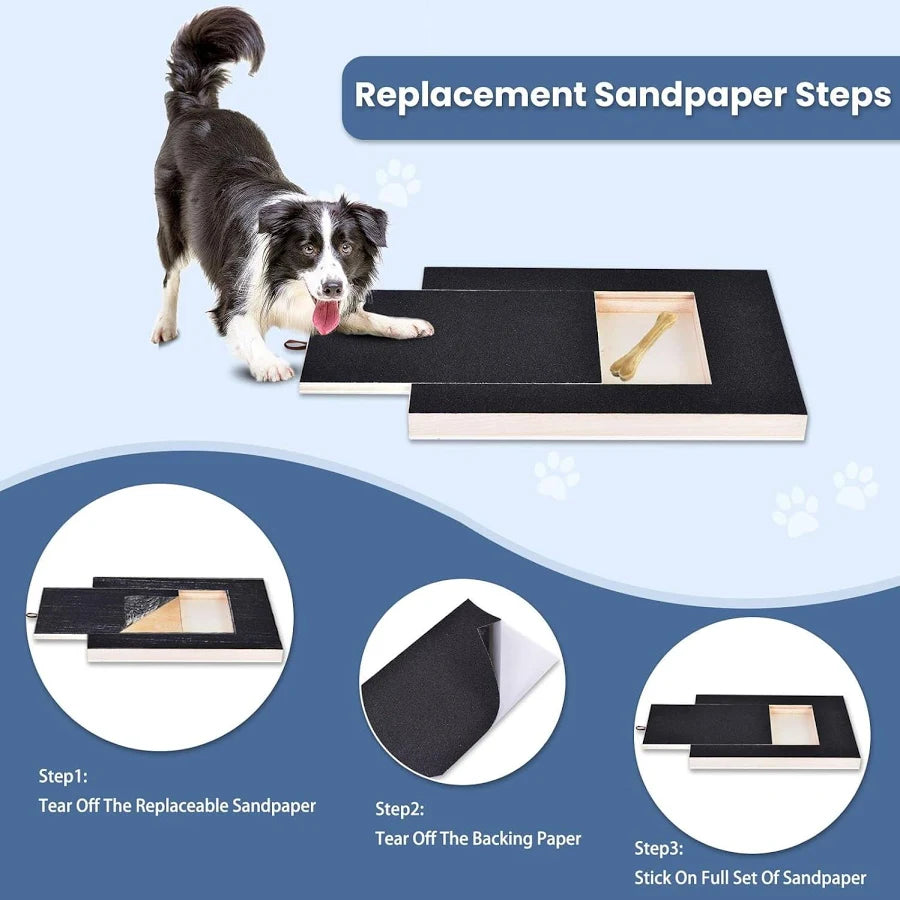 De' Vora Buddy Trainer Nail Scratch Board Dog Nail File
