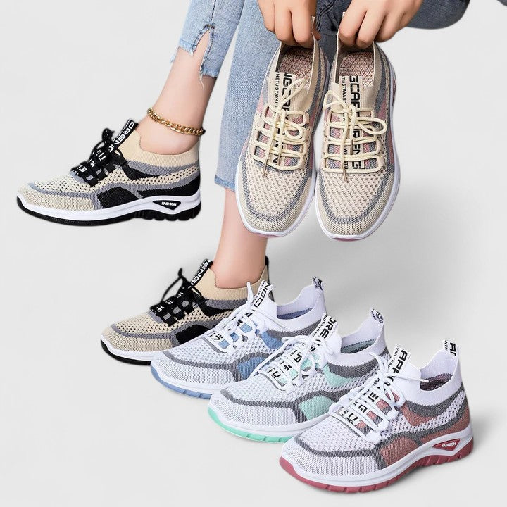 Women's Comfort Shoes in Five Bright Colors