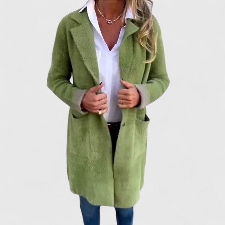 Women's Elegant Green Blazer
