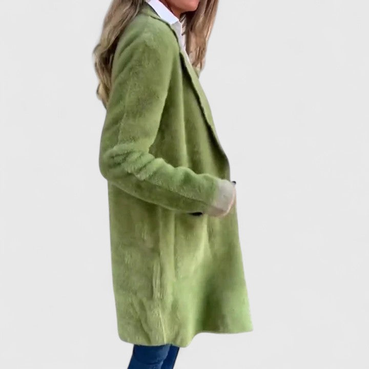 Women's Elegant Green Blazer